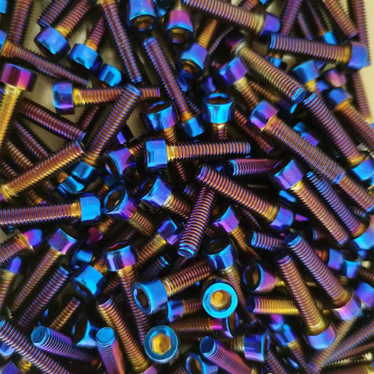 Handlebar titanium bolt kit
